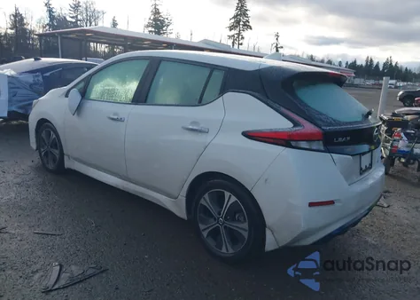 2020 Nissan Leaf Sv 40 Kwh z USA, uszkodzony, nr VIN 1N4AZ1CP6LC304158